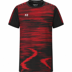 Мужская теннисная футболка Forza CL2605 Short Sleeve - black/red