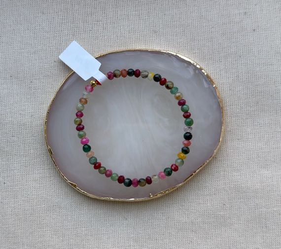 Bilərzik / Браслет / Bracelet . Colorful Agate 2