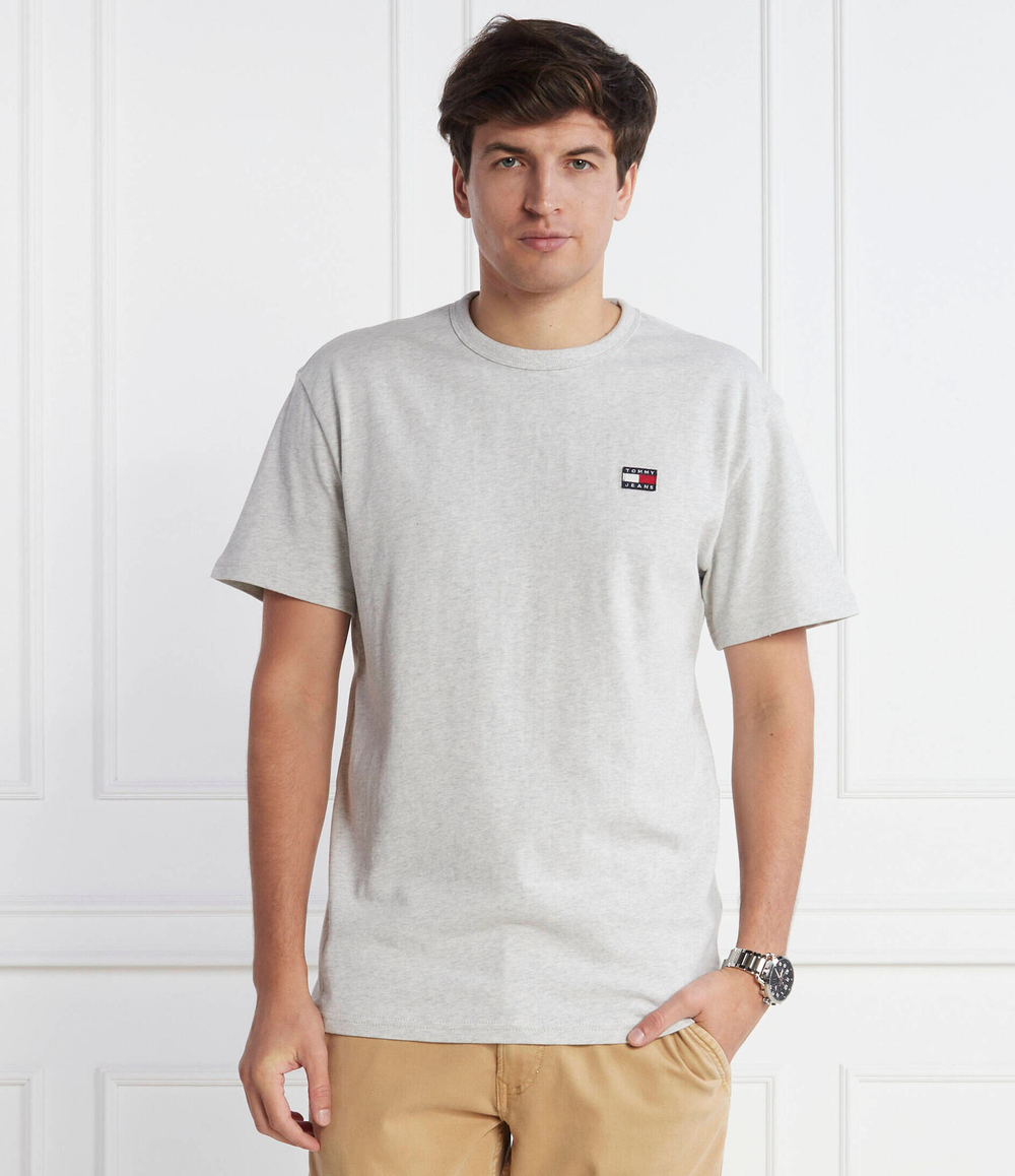 Футболка BADGE Tommy Jeans - серый(DM0DM17870)