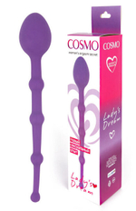 Анальный стимулятор Cosmo Lady's Dream, (21,5 см) (Цвет: фиолетовый)