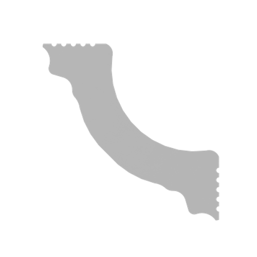 Плинтус потолочный 40*40мм "KD" Z-45 2м
