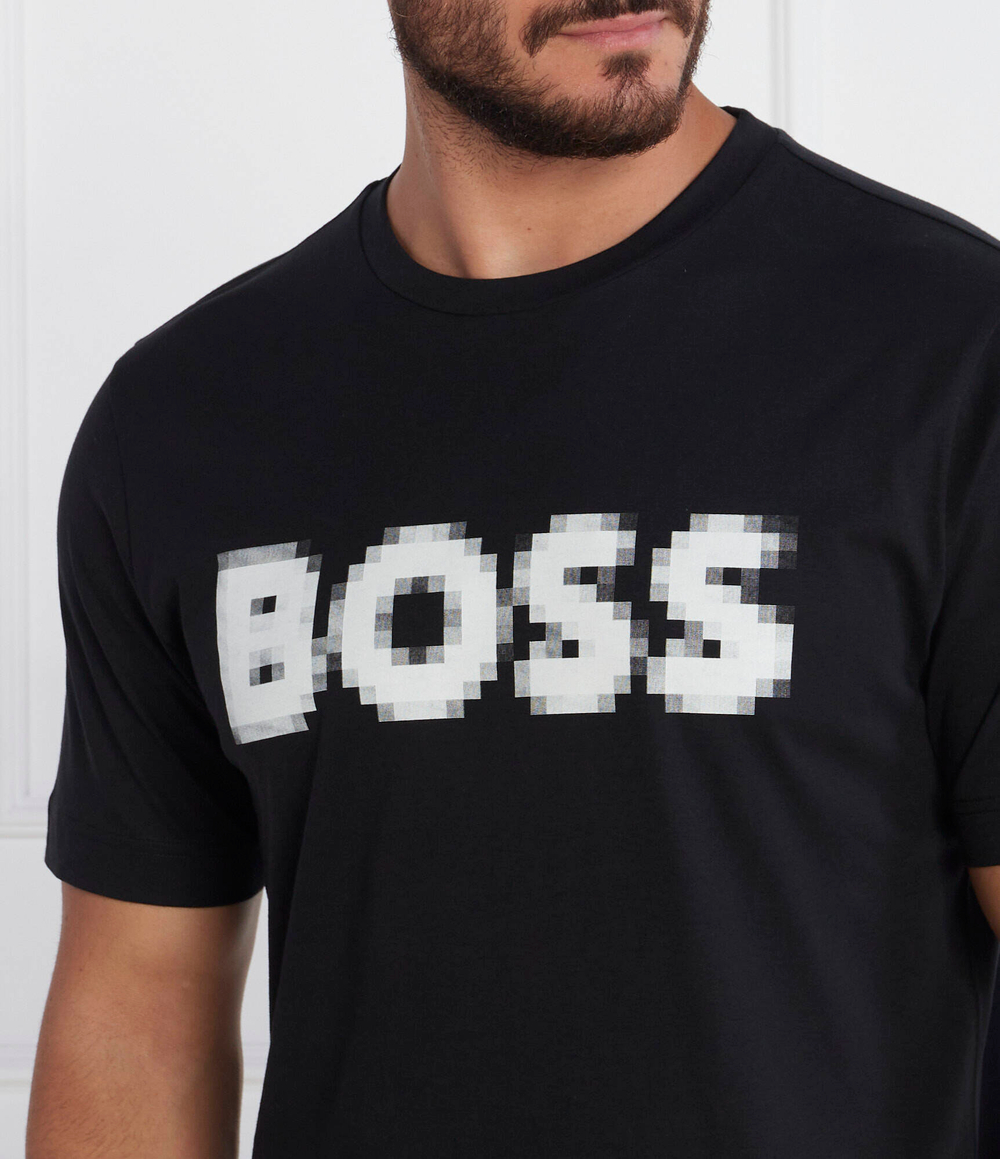 Футболка TeDigitalLogo BOSS ORANGE - черный(50503542)