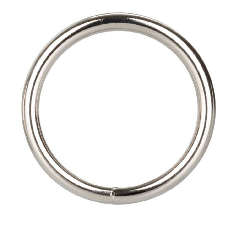 Кольцо эрекционное California Exotic Novelties Silver Ring (Цвет: металл)