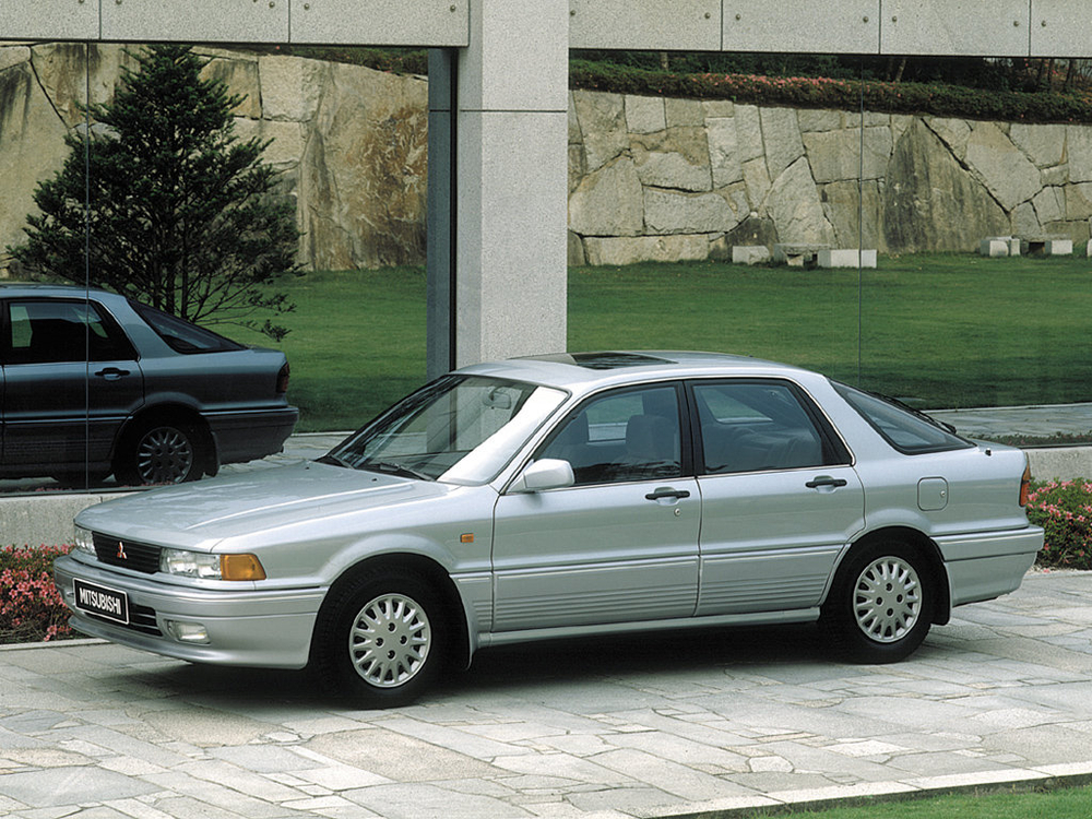 Порог Mitsubishi Galant 6 1987-1993 (1мм)