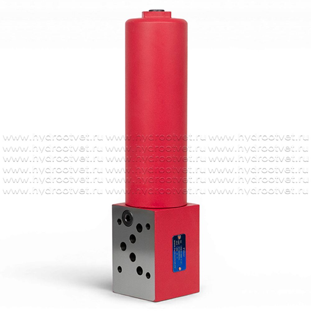 DFZBH/HC110QС5D1.X/-L24 - Фильтр модульного монтажа CETOP5 (Ду10), 5 мкм, 320 бар, электро-визуальный индикатор загрязнения