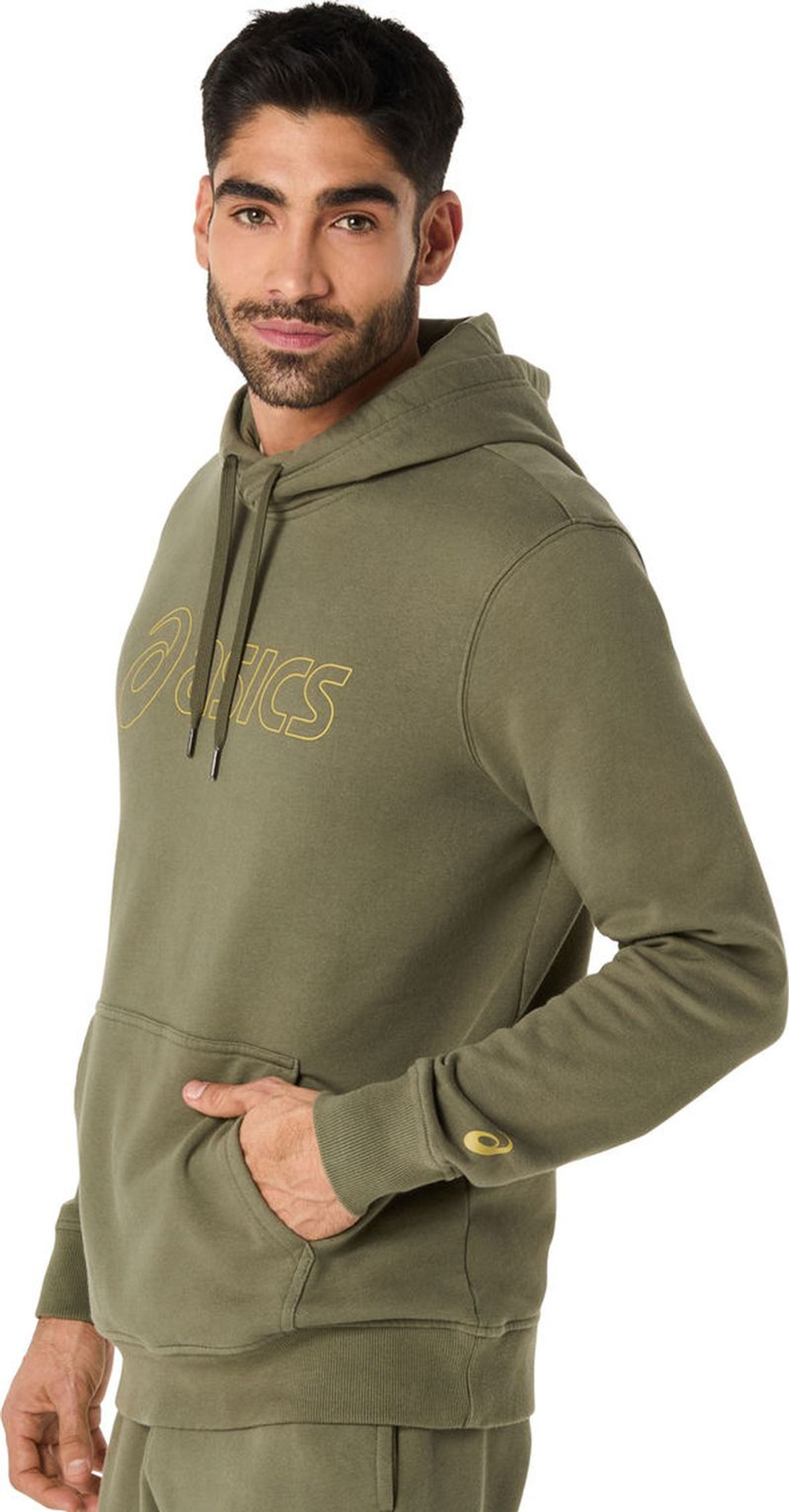 Мужская теннисная толстовка Asics Oth - mantle green