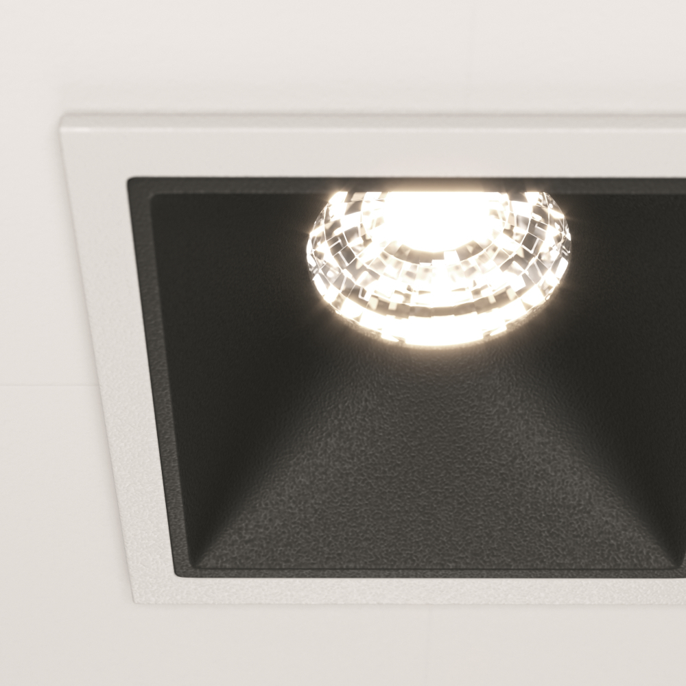 Встраиваемый светодиодный светильник Maytoni Alfa LED DL043-01-10W4K-SQ-WB