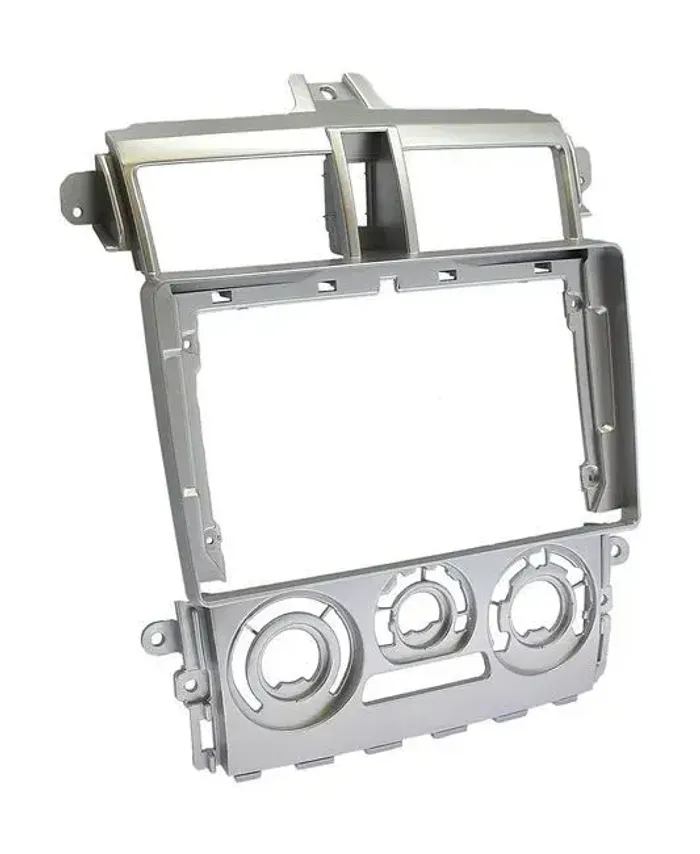 Магнитола для Mitsubishi Colt 6 2002-2012, Colt Plus (правый руль, рамка серебро) - Vaycar VA47-5099 на Android 13, Быстрая, 4G SIM-слот