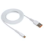 Кабель USB "WALKER" C315, 2.4А, Lightning, поддержка QC, белый