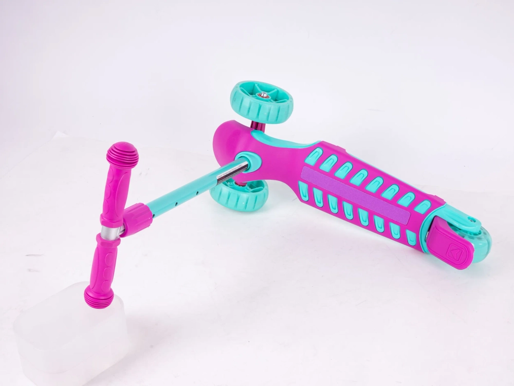 Самокат Lambo Tech Team celadon-pink 1/4 бирюзовый-розовый