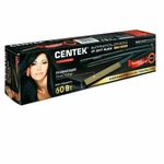 Выпрямитель для волос CENTEK CT-2017, 1 режим нагрева 230 °С, керамика, черный, CT-2017 BLACK