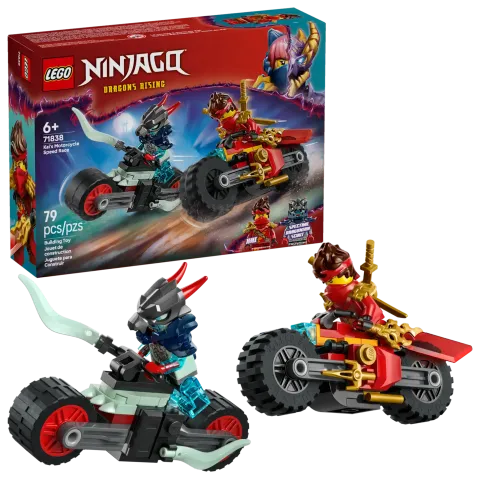 Конструктор LEGO Ninjago 71838 Гонка Кая на мотоцикле на скорость