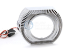 Бленда (маска) для линз 3.0 дюйма, BMW2.0 Led Left (белый+желтый) 2 режима, 1шт