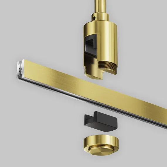 Крепление потолочное Accessories for tracks Flarity TRA158C-SL1-BS Maytoni