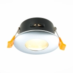 ST213.108.01 Св-к встр. Хром GU10 1*50W IP44 L84xW84xH50 220V Без ламп