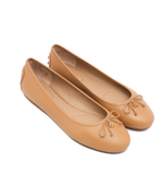 Кожаные балетки LAUREN RALPH LAUREN - коричневый(802927941)