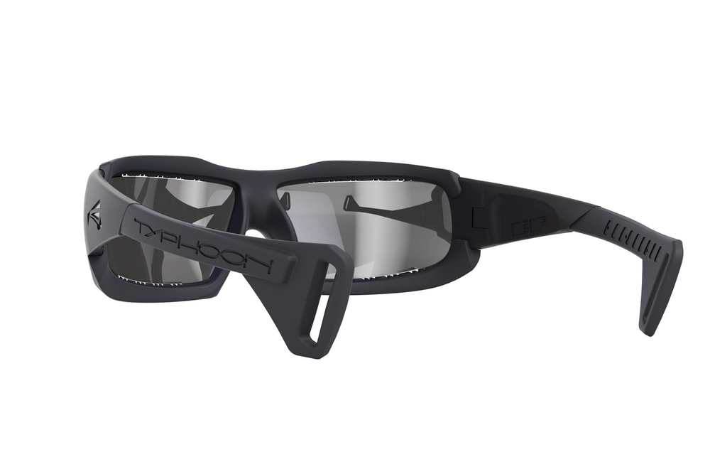 Спортивные очки LiP Typhoon / Matt Black - Black / PC Photochromic / ecLiPse Series ML Silver Smoke AF Lens