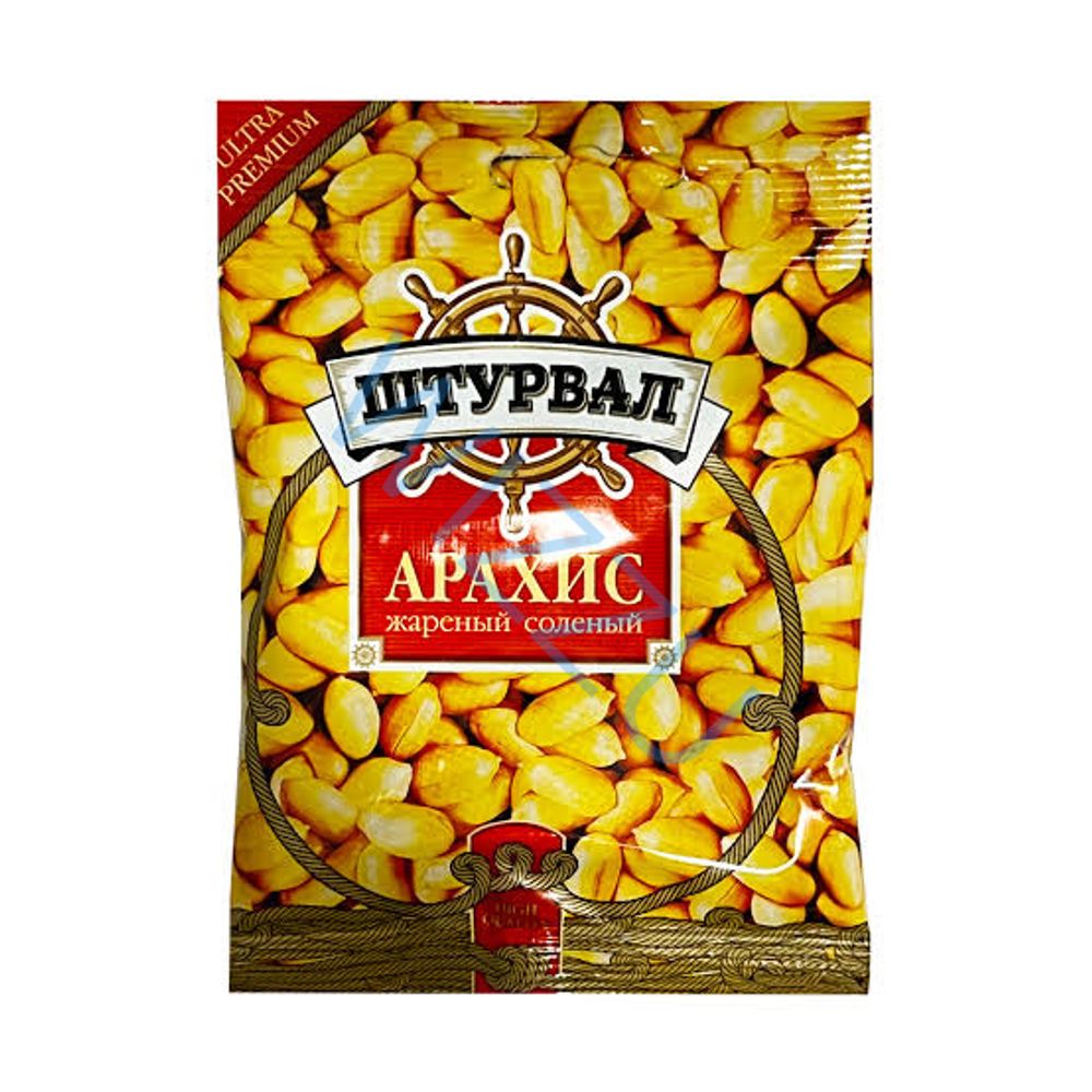 Арахис жареный соленый 30г ШТУРВАЛ