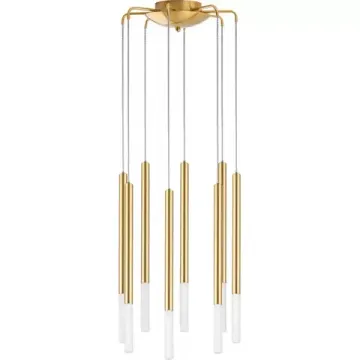 Подвесной светильник LED 40W 3000К L5T747133 золото Tubo Lightstar