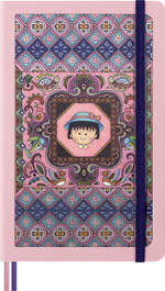 Блокнот Moleskine LE Sakura Large 130х210 мм текстиль 176 стр линейка Momoko Sakura (LESU07QP060NB)
