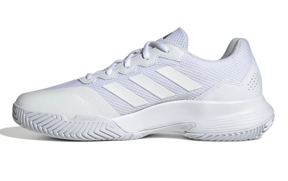 Мужские теннисные кроссовки Adidas GameCourt 2 M - cloud white/matte silver