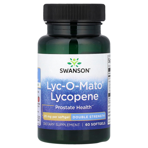 Swanson Vitamins, Lyc-O-Mato®, ликопин, 20 мг, 60 капсул
