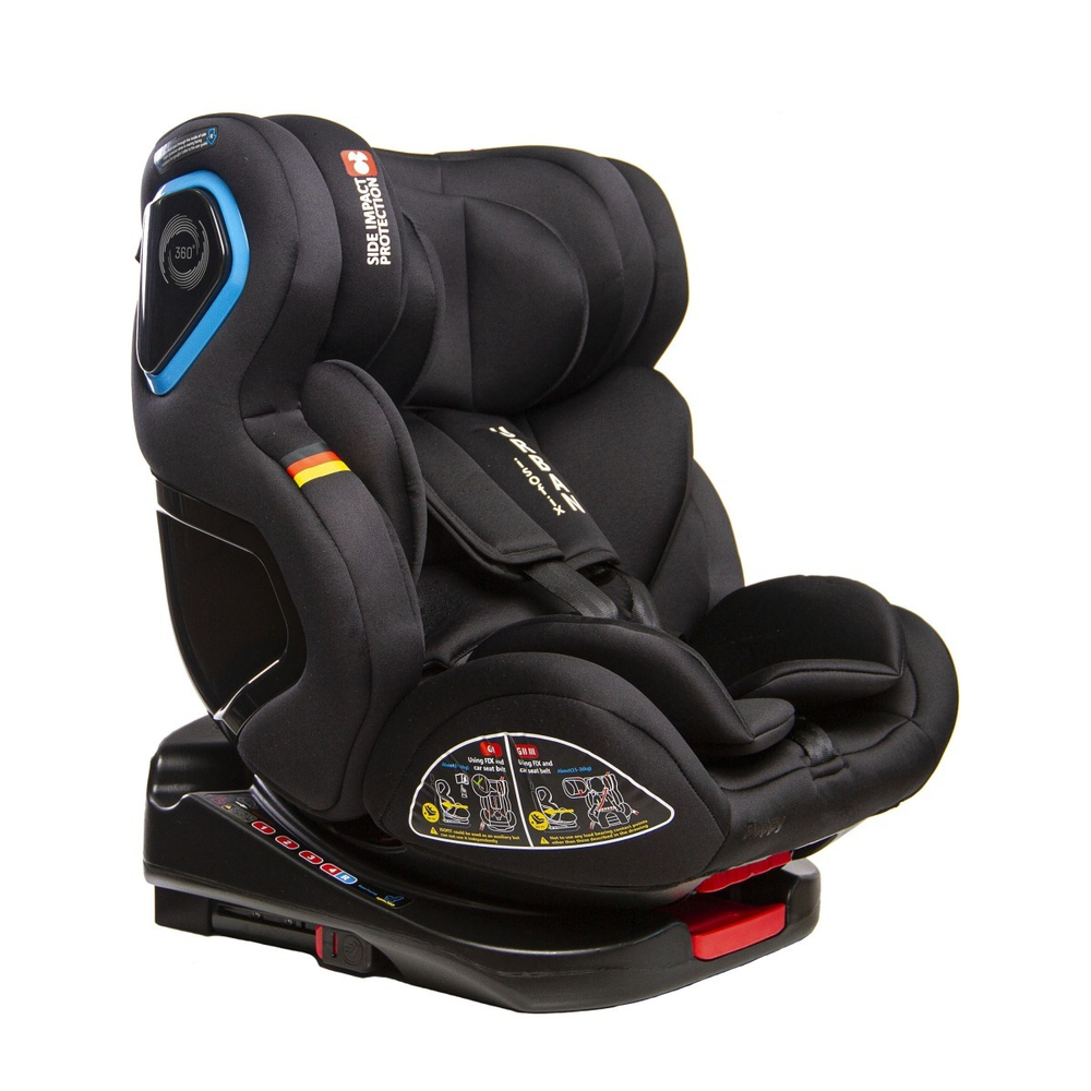 Peppy Автокресло Urban Isofix (black) 0-36