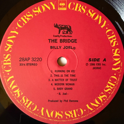 Виниловая пластинка Billy Joel ‎– The Bridge LP