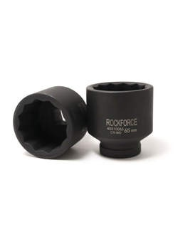 Головка ударная глубокая 1'', 100мм (12гр.) RockForce##Rock FORCE RF-488100100