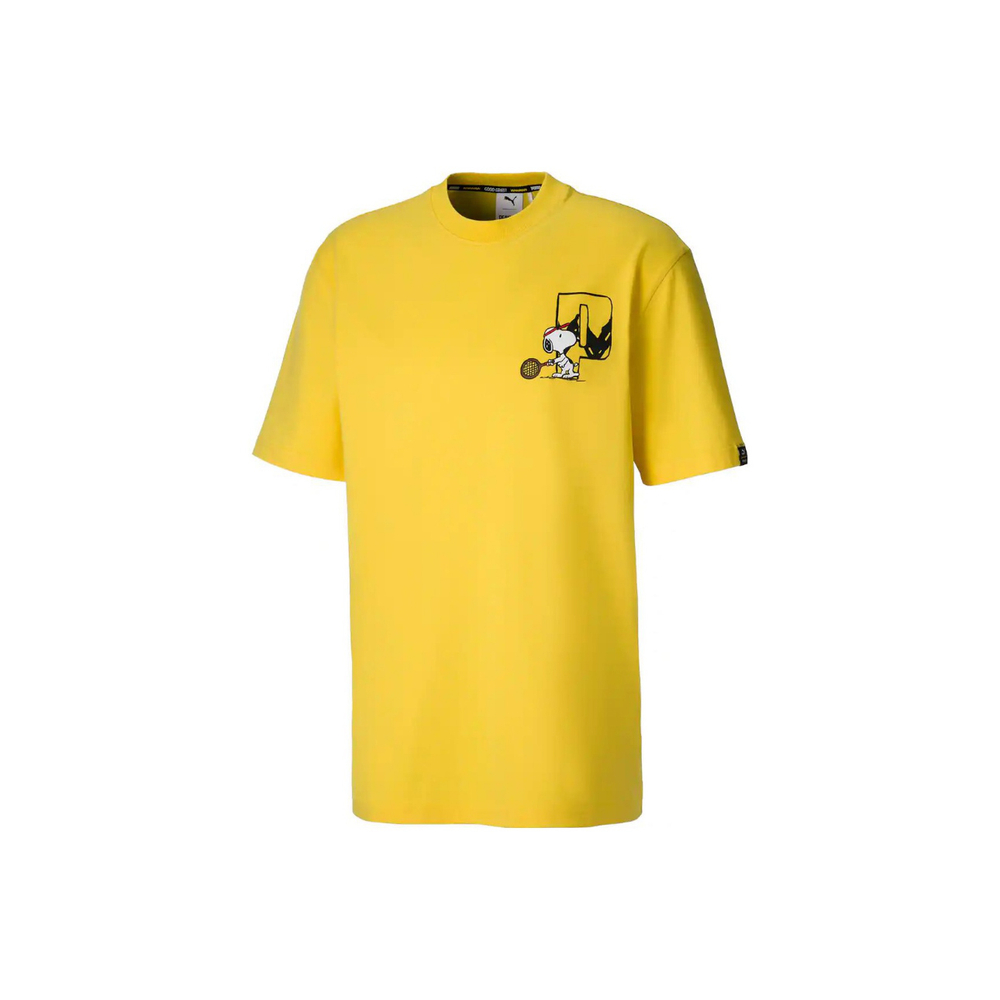 Футболка Puma&Peanuts, желт.