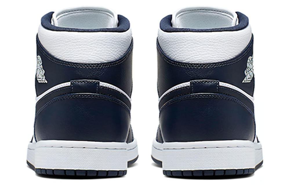 Air Jordan 1 Mid 'Obsidian White'