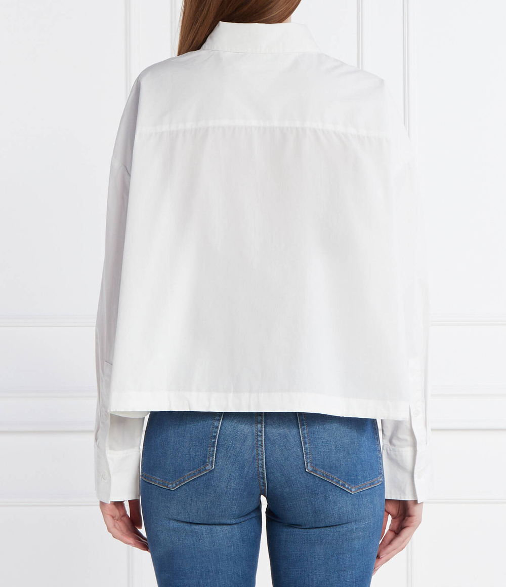 Рубашка SMD BLOUSON DRAWSTRING Tommy Hilfiger - белый(WW0WW41832)