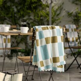 Плед IKEA SVARTFIBBLA (СВАРТФИББЛА), Разноцветный, 120х160 см