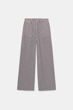 ШИРОКИЕ БРЮКИ В ПОЛОСКУ — ZARA
