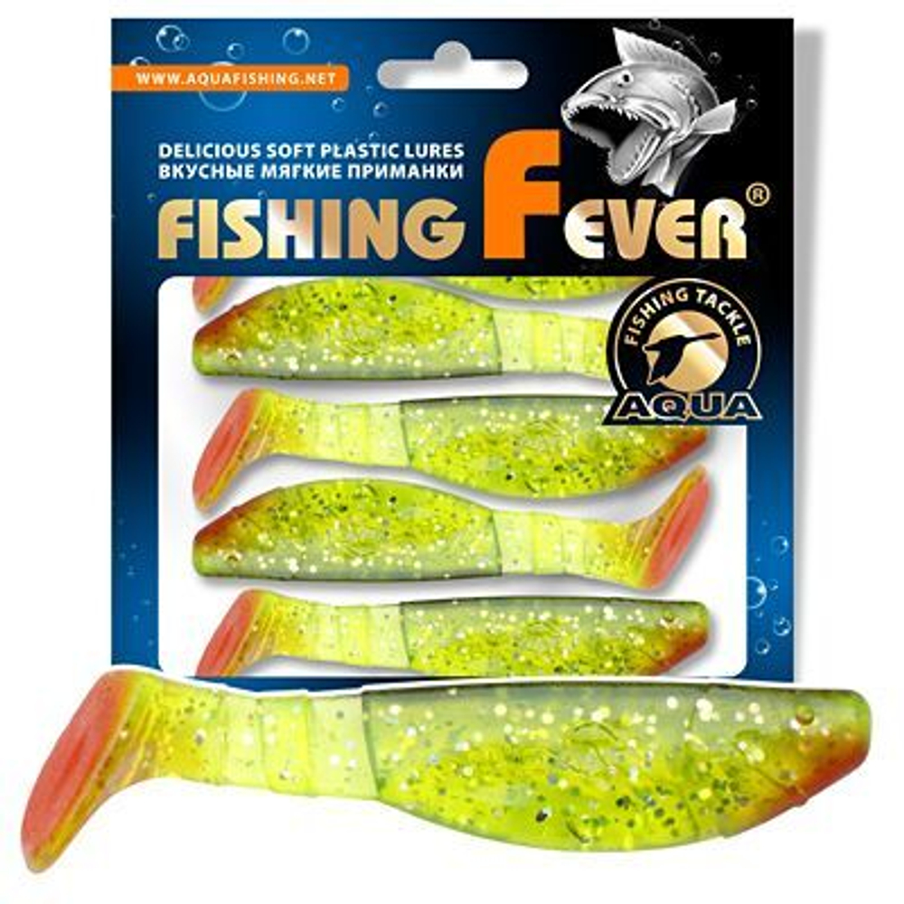 Мягкая приманка риппер FishingFever 7,5cm, 6,9g,2 уп по 5 шт