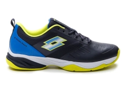 Мужские кроссовки для Padel Lotto Superrapida 400 V - navy blue/atlantic blue/acacia green