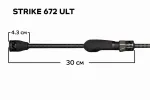 Спиннинг Strike 672 ULT