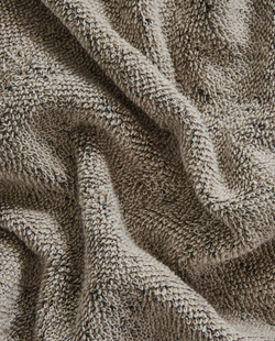ZARA HOME БАННОЕ ПОЛОТЕНЦЕ С МЕЛАНЖЕВЫМ ЭФФЕКТОМ, ЧЕРНЫЙ