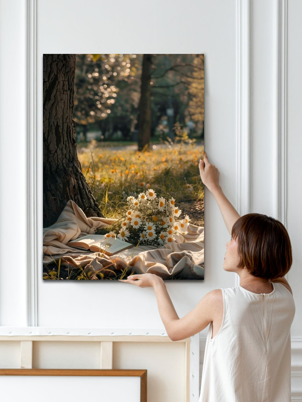 Картина Страницы лета на стену 50x70см 1шт.