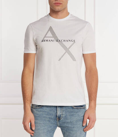 футболка Armani Exchange - белый(8NZT76 Z8H4Z)