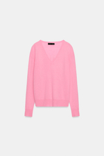 СВИТЕР ИЗ 100% ШЕРСТИ С V-ОБРАЗНЫМ ВЫРЕЗОМ — ZARA