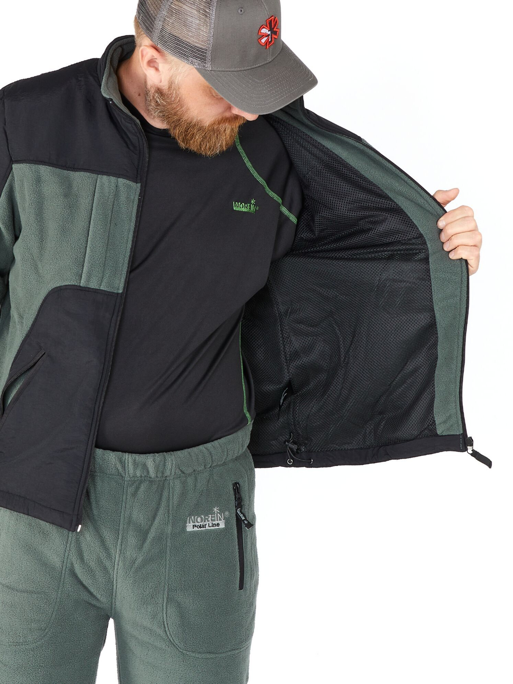 Костюм флис. Norfin POLAR LINE 2 GRAY 03 р.L