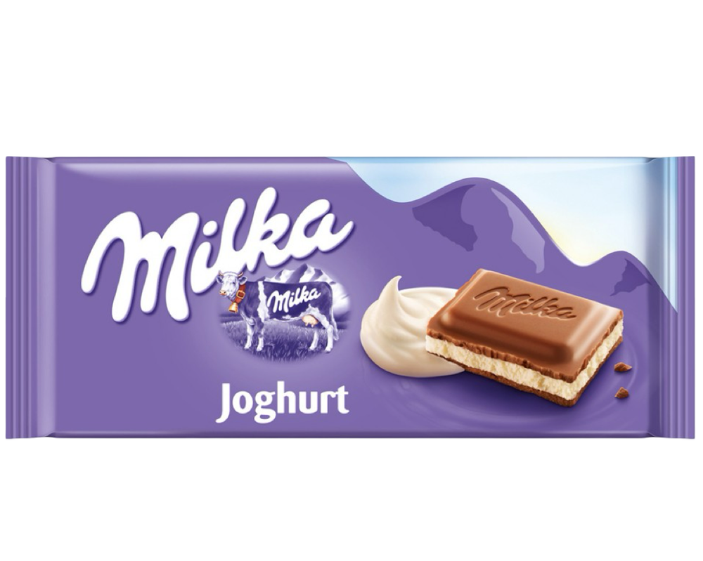 EURO Milka шоколад Йогурт 100г*23шт в упак
