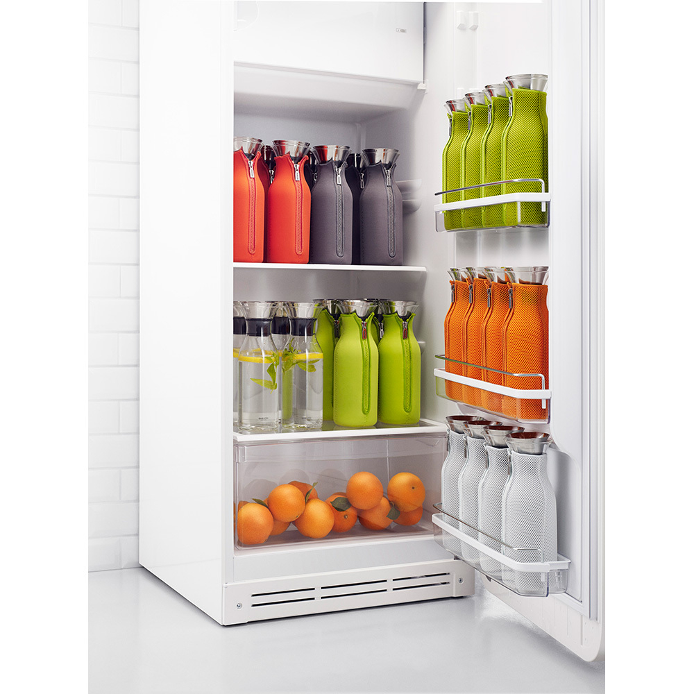Графин fridge в неопреновом чехле 3d 1 л серый
