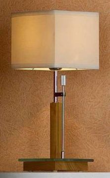 Настольная лампа LSF-2504-01 светлое дерево Montone Lussole