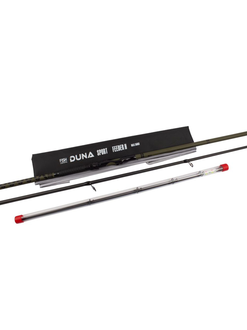 Удилище фидерное "DUNA SPORT" тест до 160гр, 4.20м, 3+3 (3oz ,4oz, 5oz Carb.)Carb 30T+40T
