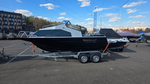 Алюминиевая лодка BERKUT L-HT PRO. В наличии. Черный-белый
