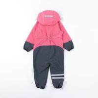 Комбинезон Softshell демисезонный "Яркий коралл"