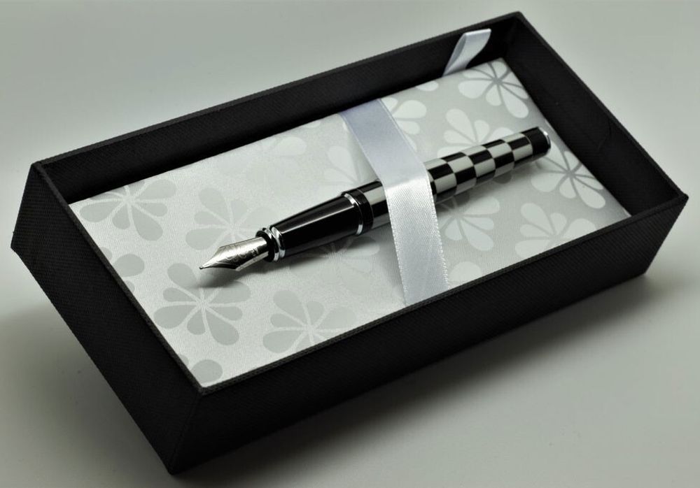 Перьевая ручка Diplomat Excellence A Rome black white F (D20000732) 4