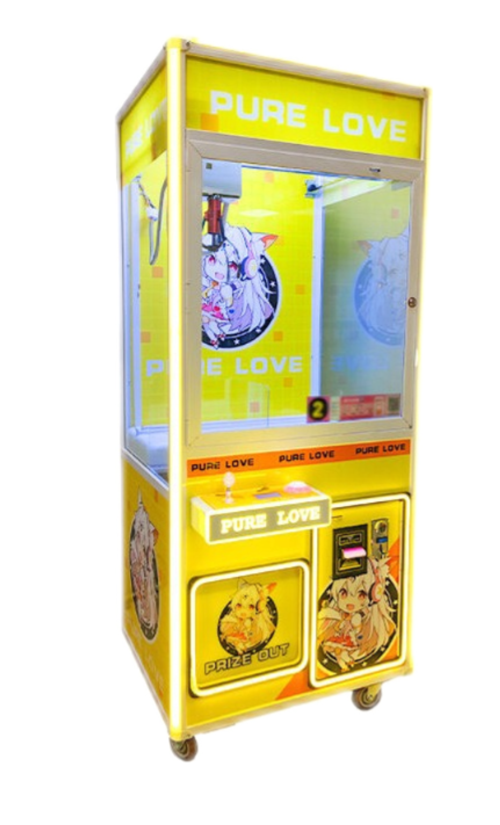 Автомат с игрушками PURE LOVE CAT STAR DOLL MACHINE